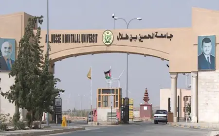 تشكيلات أكاديمية في  جامعة الحسين بن طلال (أسماء)