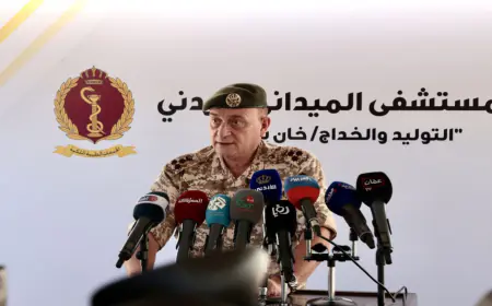 مستشفى (التوليد والخداج)  سيتم ارساله الى غزة على 4 مراحل