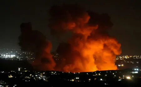 قصف إسرائيلي عنيف على ضاحية بيروت الجنوبية