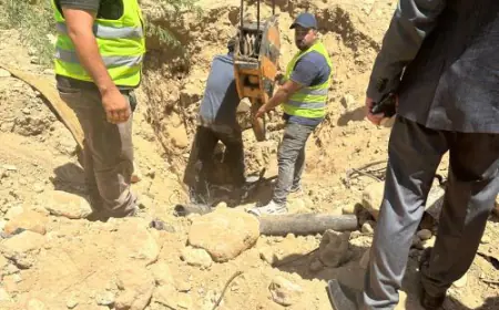 ضبط أكثر من 105 الاف اعتداء على خطوط المياه (صور)