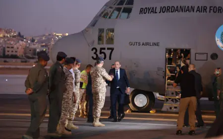 اجلاء 44 أردنيا من لبنان على متن طائرة عسكرية