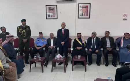 مندوبا عن الملك وولي العهد.. العيسوي يعزي بوفاة مصطفى الخرشة