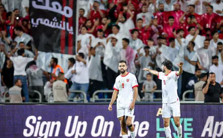النشامى يصحح المسار برباعية في شباك عُمان