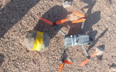 الجيش يحبط محاولة تهريب بواسطة طائرة مسيرة