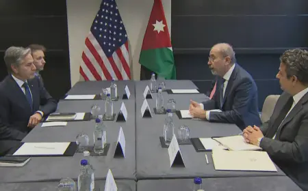 مباحثات أردنية أمريكية حول وقف العدوان الإسرائيلى على غزة ولبنان