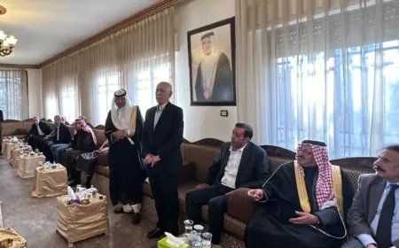 مندوبا عن الملك وولي العهد.... العيسوي يعزي العميان والشوابكة