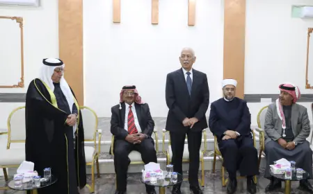 مندوبا عن الملك وولي العهد.. العيسوي يعزي المعايطة والهبارنة والدوايمة