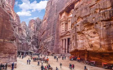 البترا خسرت أكثر من 80% من زوارها بسبب الحرب على غزة