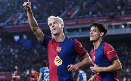 برشلونة يبتعد بصدارة الدوري الاسباني بعد تخطيه لإسبانيول
