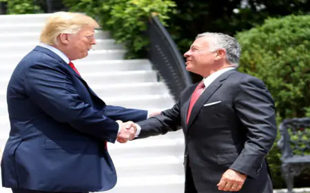 جلالة الملك لترامب: أتطلع إلى العمل معك مجددا لتعزيز الشراكة طويلة الأمد