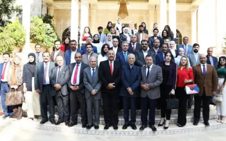 العيسوي يلتقي مجموعة القلعة الإعلامية