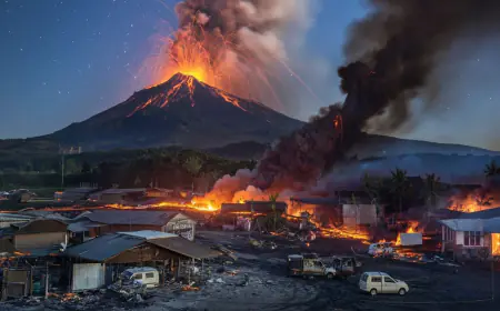 إندونيسيا.. تجدد ثوران بركان ليوتوبي.. وتوسع منطقة الحظر