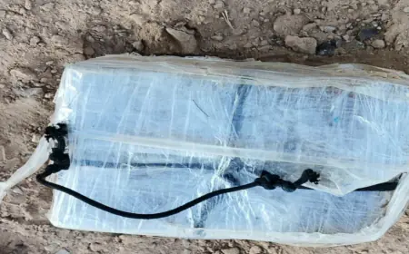 القوات المسلحة تحبط محاولة تهريب مواد مخدرة بواسطة طائرة مسيرة