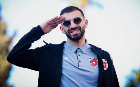 بعثة النشامى تصل إلى  البصرة