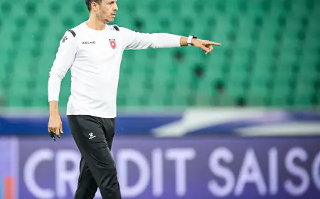 بالصور.. منتخب النشامى يتدرب في ملعب البصرة