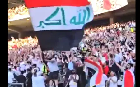 بالفيديو.. إغلاق ملعب البصرة قبل مواجهة النشامى مع العراق