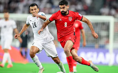 التعادل السلبي يحسم مواجهة الأردن والعراق (صور)