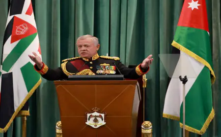 الملك يُلقي خطاب العرش لمجلس الأمة الـ20 الاثنين