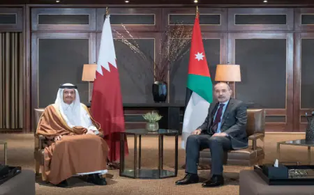 الأردن وقطر يؤكدان ضرورة وقف العدوان على غزة ولبنان