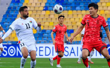 كوريا الجنوبية تخرج بنقطة ثمينة من فلسطين