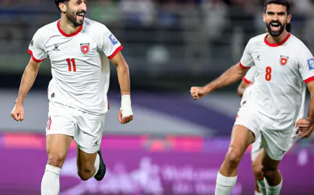 الشوط الثاني- النشامى (1) الكويت (1)