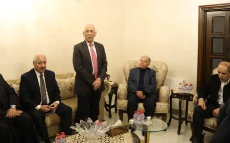 مندوبا عن الملك وولي العهد.. العيسوي يعزي عشيرة العبيدين