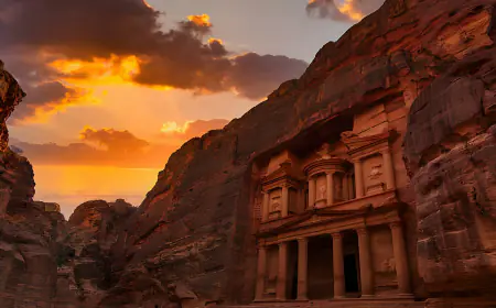 تراجع أعداد زوار البترا لـ عام 2024