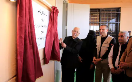 العيسوي يفتتح مبنى جمعية سيدات قرى حوض الديسة