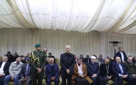 مندوبا عن الملك وولي العهد.. العيسوي يعزي عشيرتي مشربش والنهار