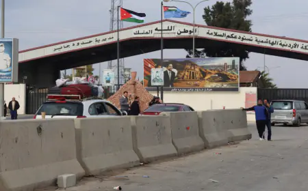 معبر جابر  يشهد حركة عودة نشطة من قبل السوريين