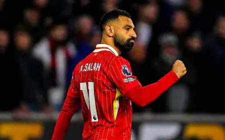 شاهد.. محمد صلاح يدون على هدفه الـ 50 في الأبطال