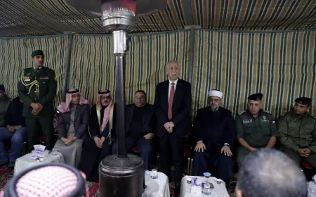 مندوبا عن الملك وولي العهد.. العيسوي يعزي الشلول والسردية وكلّاب