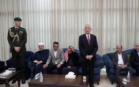 مندوبا عن الملك وولي العهد.. العيسوي يعزي عشيرتي الغنانيم والعدوان