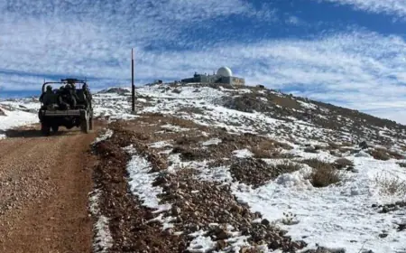 نتنياهو: إسرائيل ستبقى في موقع جبل الشيخ الإستراتيجي ولن تغادر المكان