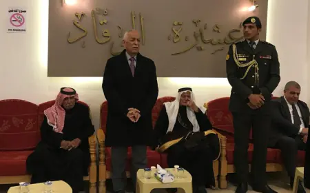 مندوبا عن الملك وولي العهد.. العيسوي يعزي عشيرتي المحارمة والرقاد