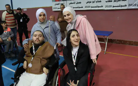 (البارالمبية) تُقيم بطولة مفتوحة بلعبة البوشيا (صور)