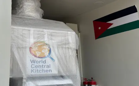 الأردن يرسل مخبزا متنقلا  إلى غزة بطاقة إنتاجية تصل إلى 3500 رغيف