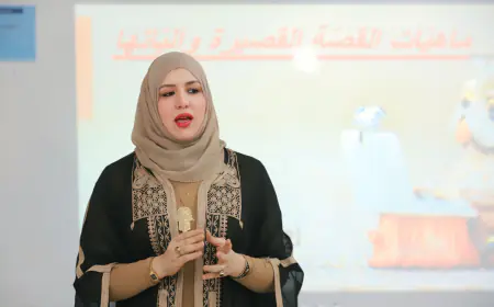 بالصور..  البحيري تقدّم ورشة (ماهيّات القصة القصيرة وآلياتها)