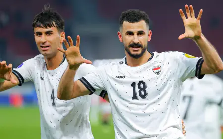 بث مباشر لمواجهة العراق مع البحرين في خليجي 26