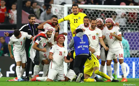 منتخب النشامى.. في واجهة الأحداث الرياضية لعام 2024