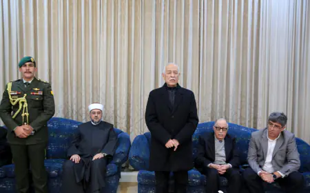 مندوبا عن الملك وولي العهد.. العيسوي يعزي عشيرتي المساعدة والقيّام