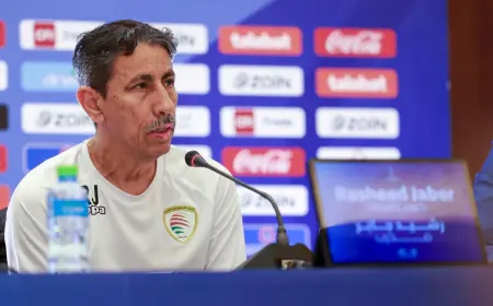 مدرب عُمان يكشف أسلحته أمام الأخضر السعودي في نصف نهائي خليجي 26