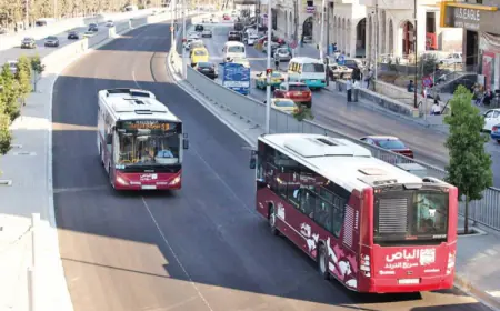 6528 مستخدما لمسار عمان-الزرقاء في يوم تشغيله