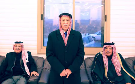 مندوبا عن الملك وولي العهد.. العيسوي يعزي الزهير وأبو الغنم والقواسمة وأبو بكر والشوابكة والقرعان