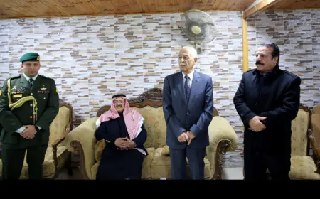 مندوبا عن الملك وولي العهد.. العيسوي يعزي الشوابكة والرديني ومطالقة