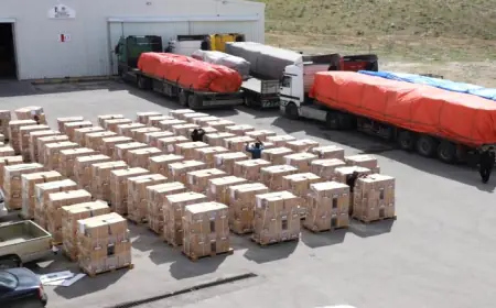 الأردن الأردن سيرسل إلى سوريا غدا الاثنين قافلة شاحنات