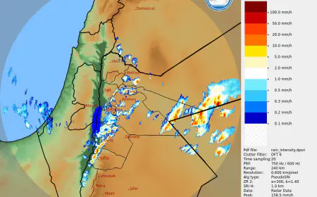 هطولات مطرية في 7 محافظات بالمملكة (أسماء)