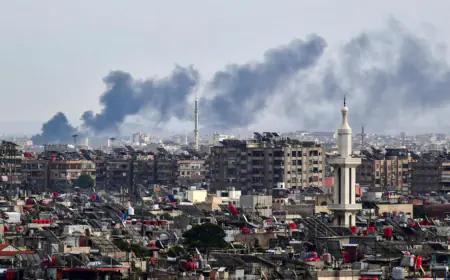 بالفيديو.. سماع دوي انفجارات في دمشق