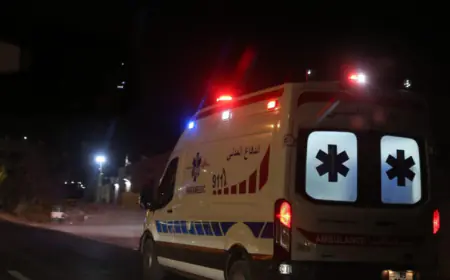 وفاتان بحادث تصادم على طريق المفرق - الخالدية