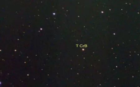 من جبال العالوك.. رصد انفجار نادر لنجم تي الإكليل الشمالي